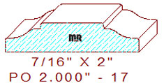 Applied Moulding 2" - 17