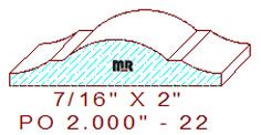 Applied Moulding 2" - 22