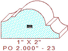 Applied Moulding 2" - 23 Applied Moulding 2" - 23