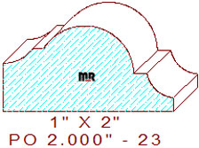 Applied Moulding 2" - 23