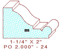 Applied Moulding 2" - 24