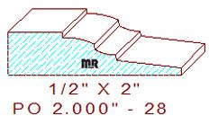 Applied Moulding 2" - 28