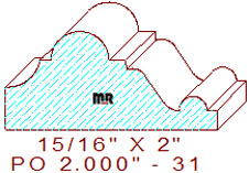 Applied Moulding 2" - 31