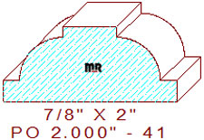 Applied Moulding 2" - 41 Applied Moulding 2" - 41