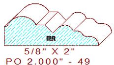 Applied Moulding 2" - 49 Applied Moulding 2" - 49