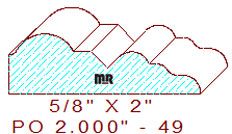 Applied Moulding 2" - 49