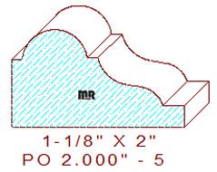 Applied Moulding 2" - 5