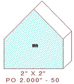 Applied Moulding 2" - 50