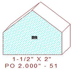 Applied Moulding 2" - 51 Applied Moulding 2" - 51