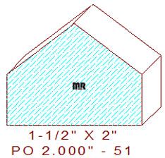 Applied Moulding 2" - 51