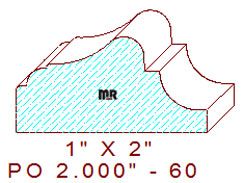 Applied Moulding 2" - 60