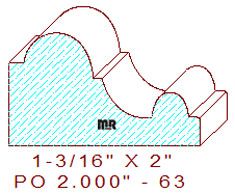 Applied Moulding 2" - 63