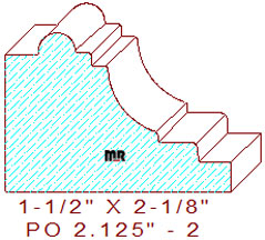 Applied Moulding 2-1/8" - 2