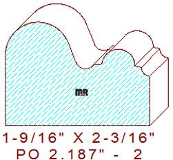 Applied Moulding 2-3/16" - 2