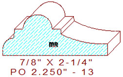 Applied Moulding 2-1/4" - 13 Applied Moulding 2-1/4" - 13
