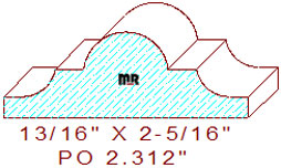 Applied Moulding 2-5/16" Applied Moulding 2-5/16"