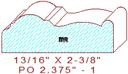 Applied Moulding 2-3/8" - 1 Applied Moulding 2-3/8" - 1