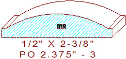 Applied Moulding 2-3/8" - 3 Applied Moulding 2-3/8" - 3