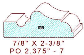 Applied Moulding 2-3/8" - 7 Applied Moulding 2-3/8" - 7