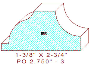 Applied Moulding 2-3/4" - 3