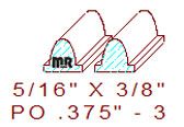 Applied Moulding 3/8" - 3 Applied Moulding 3/8" - 3