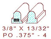 Applied Moulding 3/8" - 4