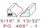 Applied Moulding 13/32" - 1 Applied Moulding 13/32" - 1