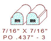 Applied Moulding 7/16" - 3