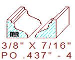 Applied Moulding 7/16" - 4