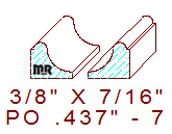 Applied Moulding 7/16" - 7 Applied Moulding 7/16" - 7
