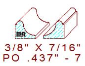 Applied Moulding 7/16" - 7