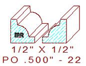 Applied Moulding 1/2" - 22 Applied Moulding 1/2" - 22
