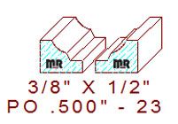 Applied Moulding 1/2" - 23 Applied Moulding 1/2" - 23