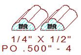 Applied Moulding 1/2" - 4 Applied Moulding 1/2" - 4