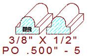 Applied Moulding 1/2" - 5 Applied Moulding 1/2" - 5