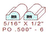 Applied Moulding 1/2" - 6 Applied Moulding 1/2" - 6
