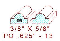Applied Moulding 5/8" - 13 Applied Moulding 5/8" - 13