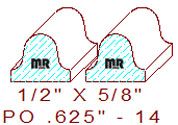 Applied Moulding 5/8" - 14 Applied Moulding 5/8" - 14