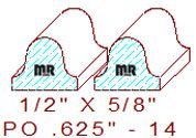 Applied Moulding 5/8" - 14