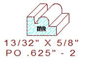 Applied Moulding 5/8" - 2 Applied Moulding 5/8" - 2