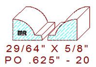 Applied Moulding 5/8" - 20