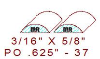 Applied Moulding 5/8" - 37 Applied Moulding 5/8" - 37