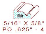 Applied Moulding 5/8" - 4