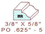 Applied Moulding 5/8" - 5 Applied Moulding 5/8" - 5