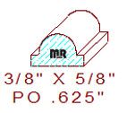 Applied Moulding 5/8" Applied Moulding 5/8"