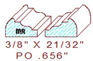 Applied Moulding 21/32" Applied Moulding 21/32"