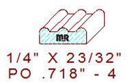 Applied Moulding 23/32" - 4 