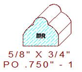 Applied Moulding 3/4" - 1 Applied Moulding 3/4" - 1