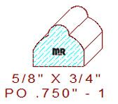 Applied Moulding 3/4" - 1