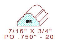 Applied Moulding 3/4" - 20 